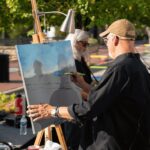 Empty Canvas Live Painting