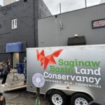 Saginaw Basin Land Conservancy helping witht he food drop off